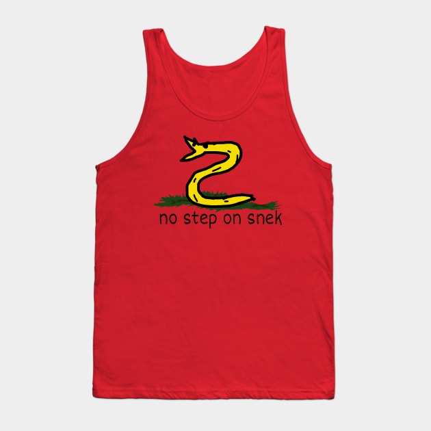 No Step On Snek Tank Top by ChevDesign